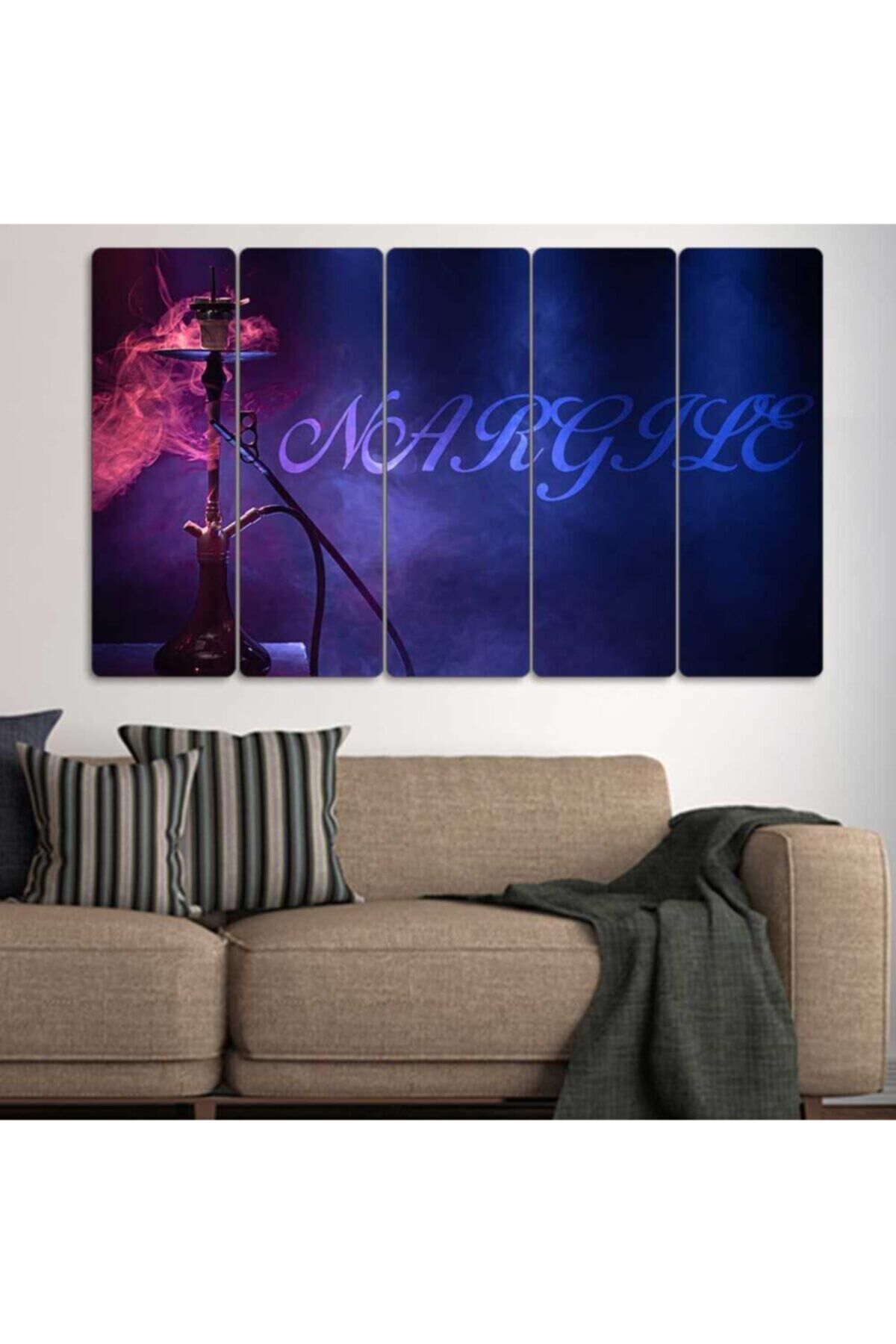 Nargile - 5 Parçalı Tablo