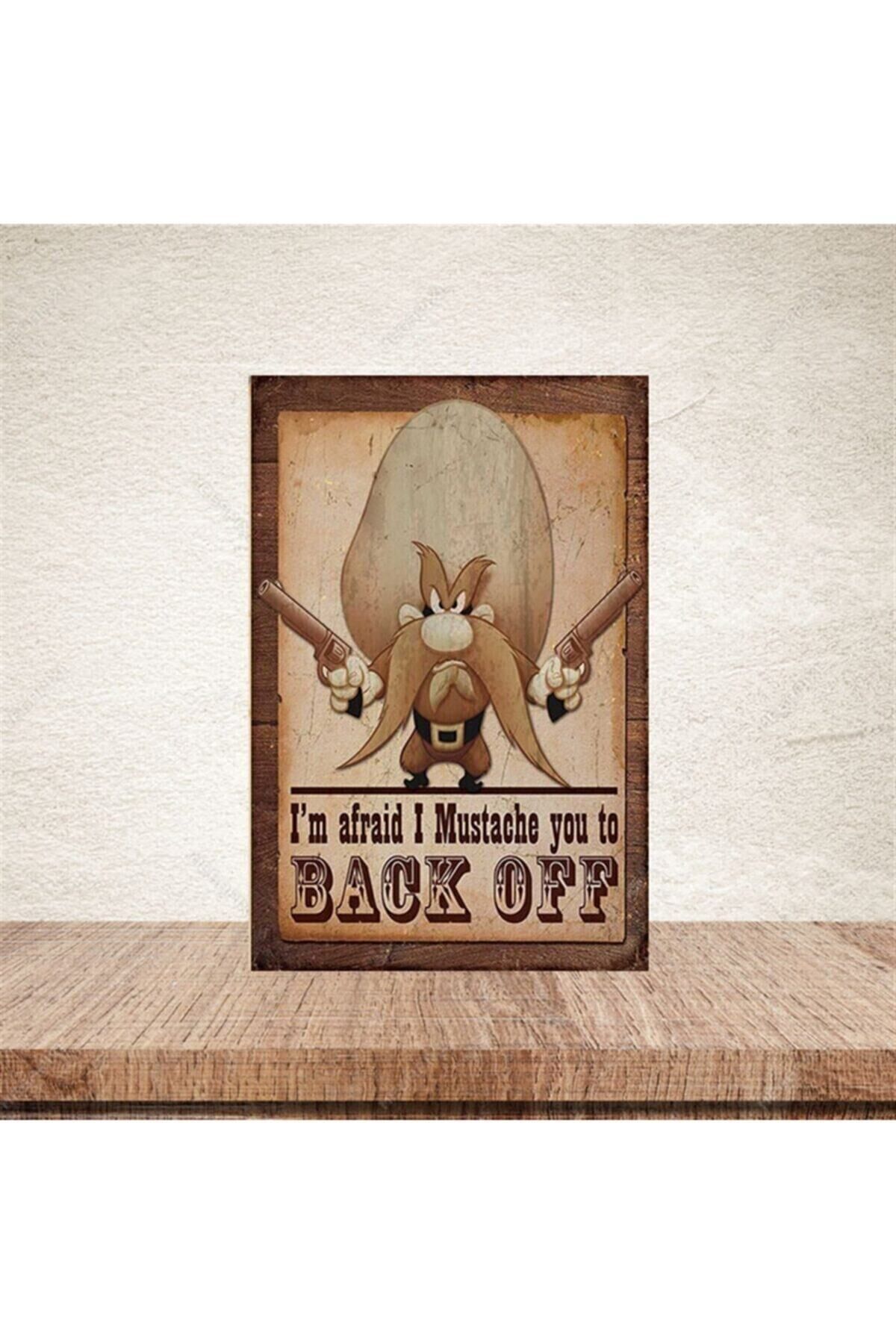 Yosemite Sam 20-30 cm Retro Ahşap Poster