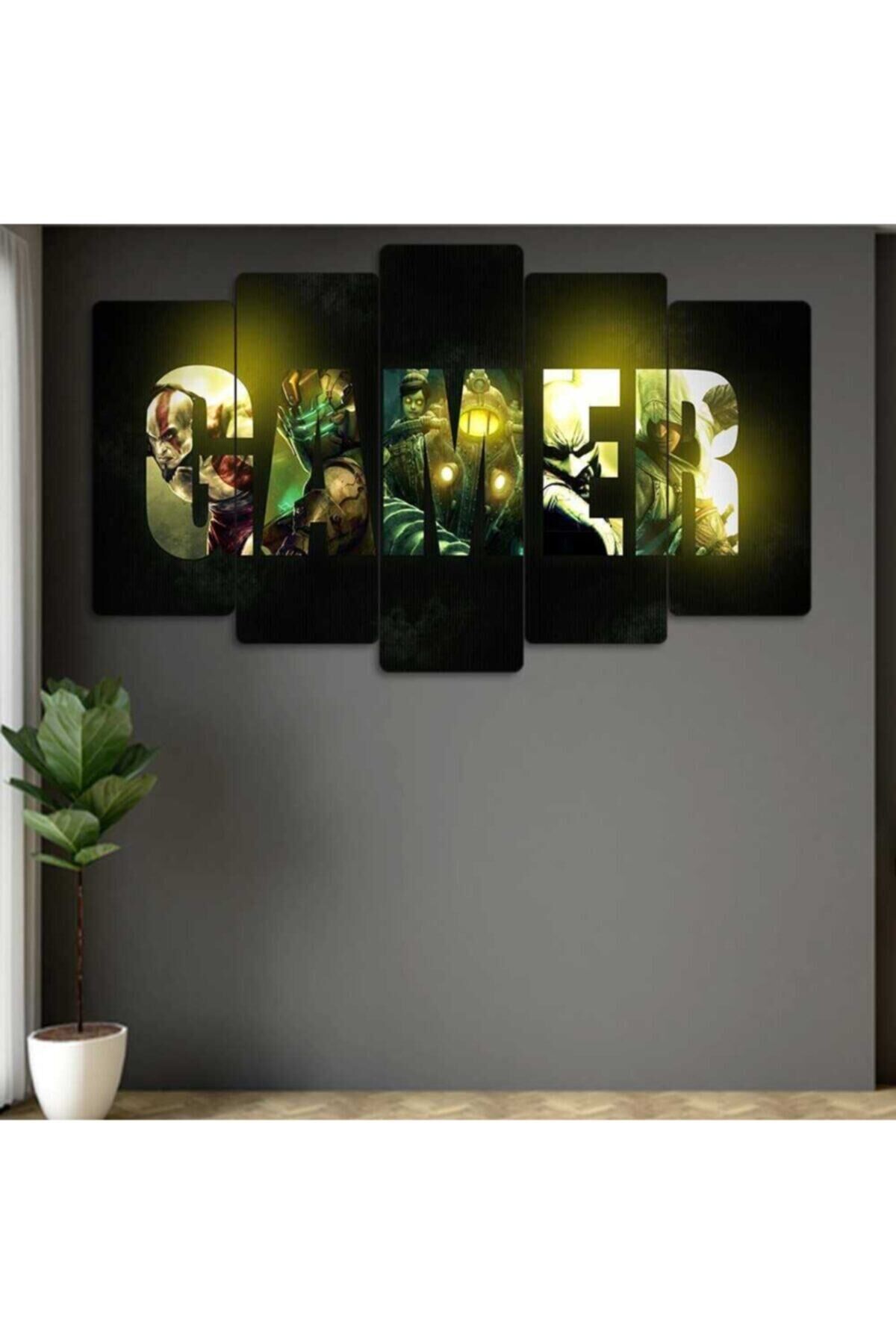 Gamer Tablo 5 Parçalı