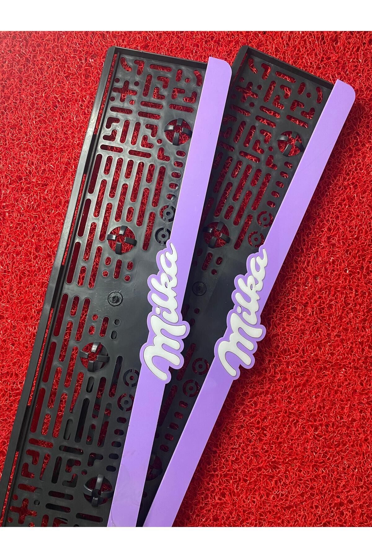 MİLKA PLEKSİ PLAKALIK (2 ADET)