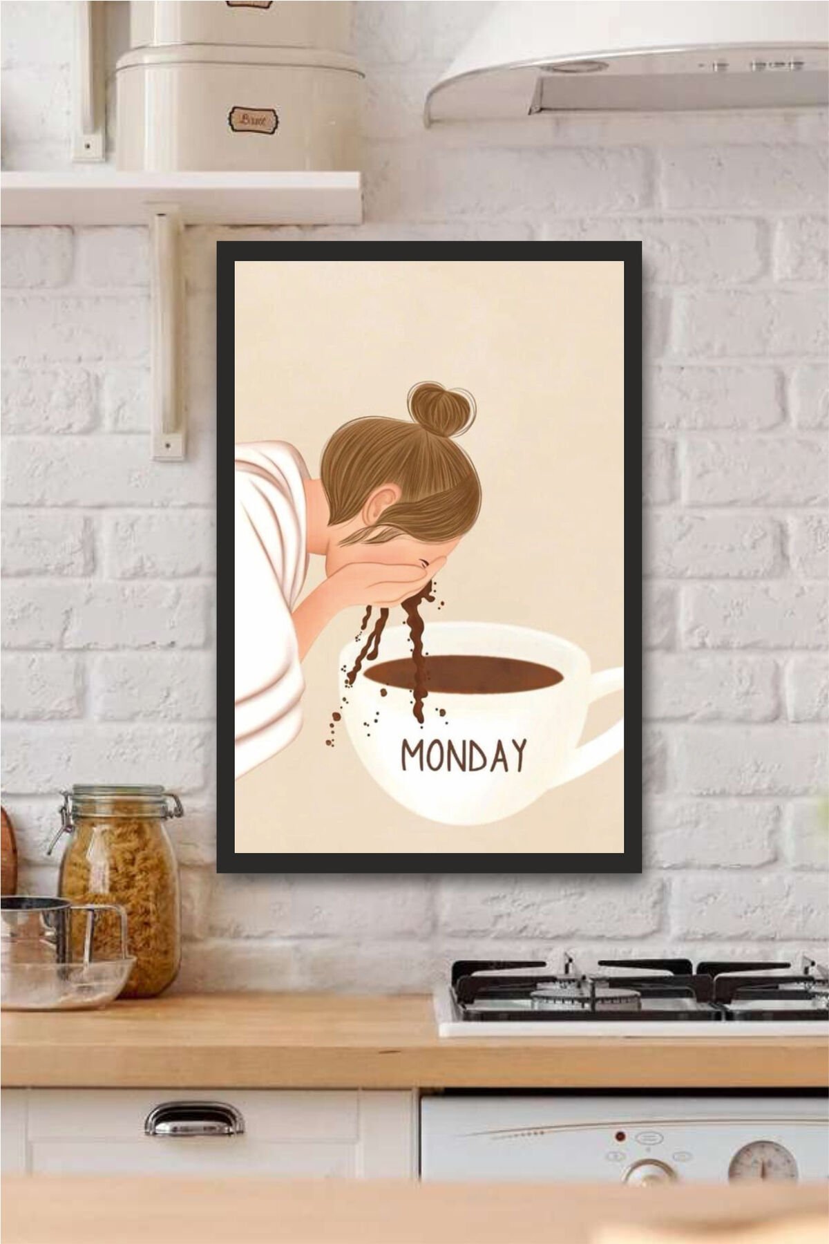 mutfak tasarımlı Çerçeve Görünümlü Mdf Tablo