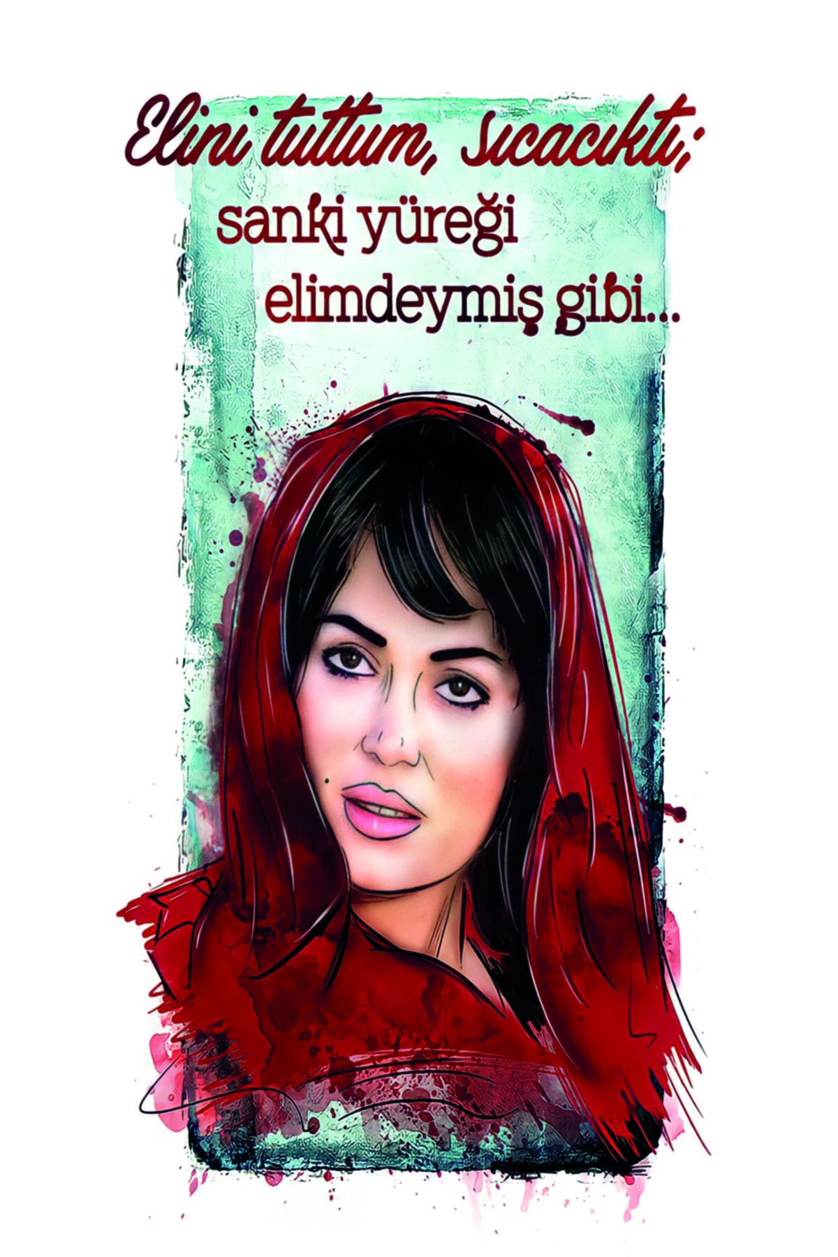 Türk Sineması Yeşilçam Özel Kolleksiyonu Tasarım Ahşap Poster