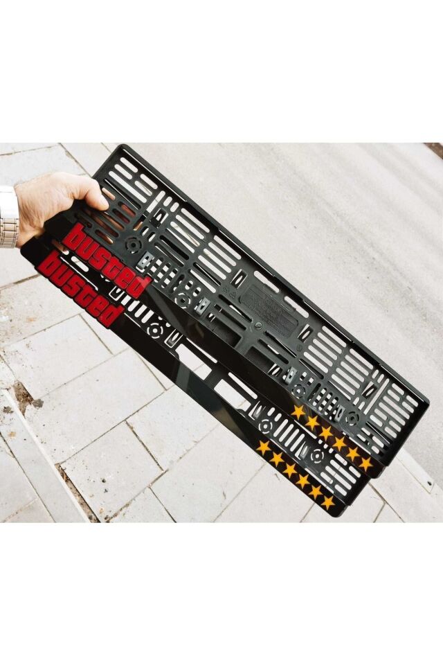 Plakalık Gta Busted Model Piyano Black Pleksi Takmatik(çift)