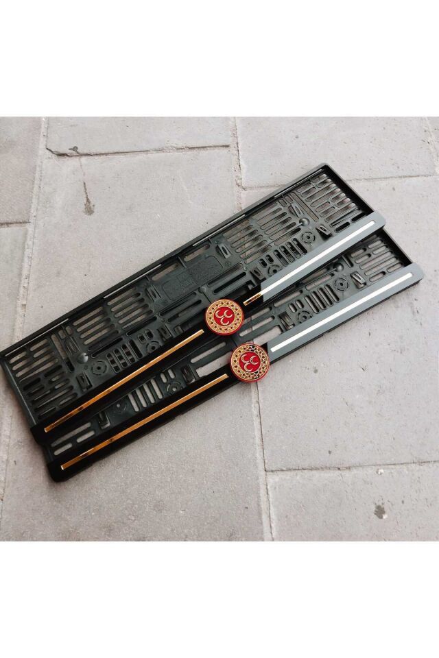 Plakalık Lazer Kesim Pleksi (2 Adet) CC FORS KİŞİYE ÖZEL PLAKALIK|İSİME ÖZEL PLAKALIK