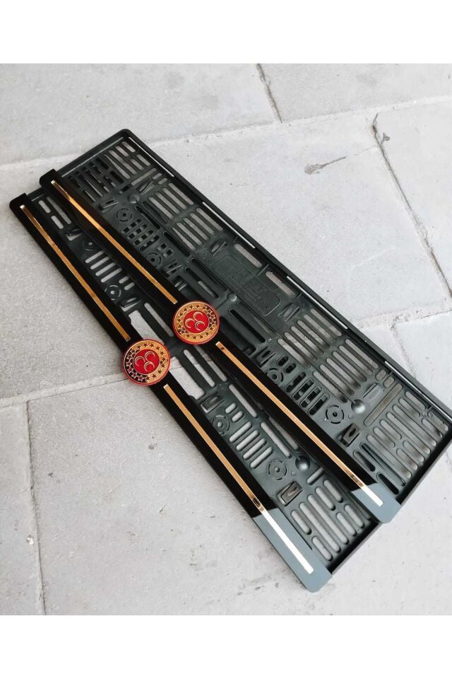 Plakalık Lazer Kesim Pleksi (2 Adet) CC FORS KİŞİYE ÖZEL PLAKALIK|İSİME ÖZEL PLAKALIK