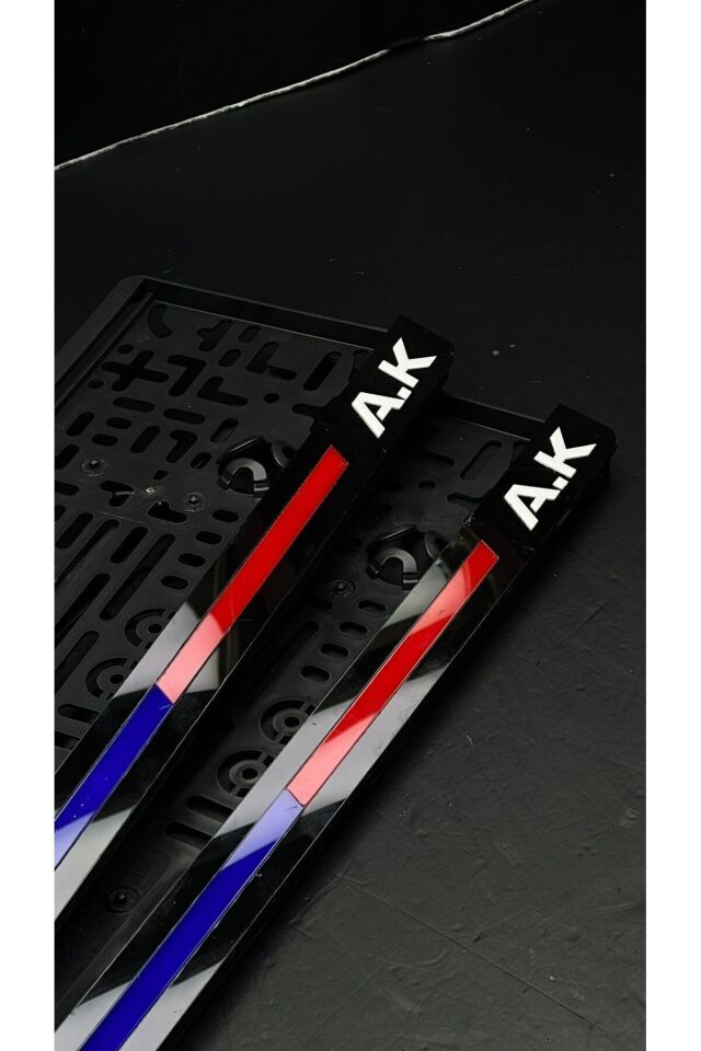 BMW M Uyumlu RENKLİ LUX PLEKSİ TAKMATİK PLAKALIK