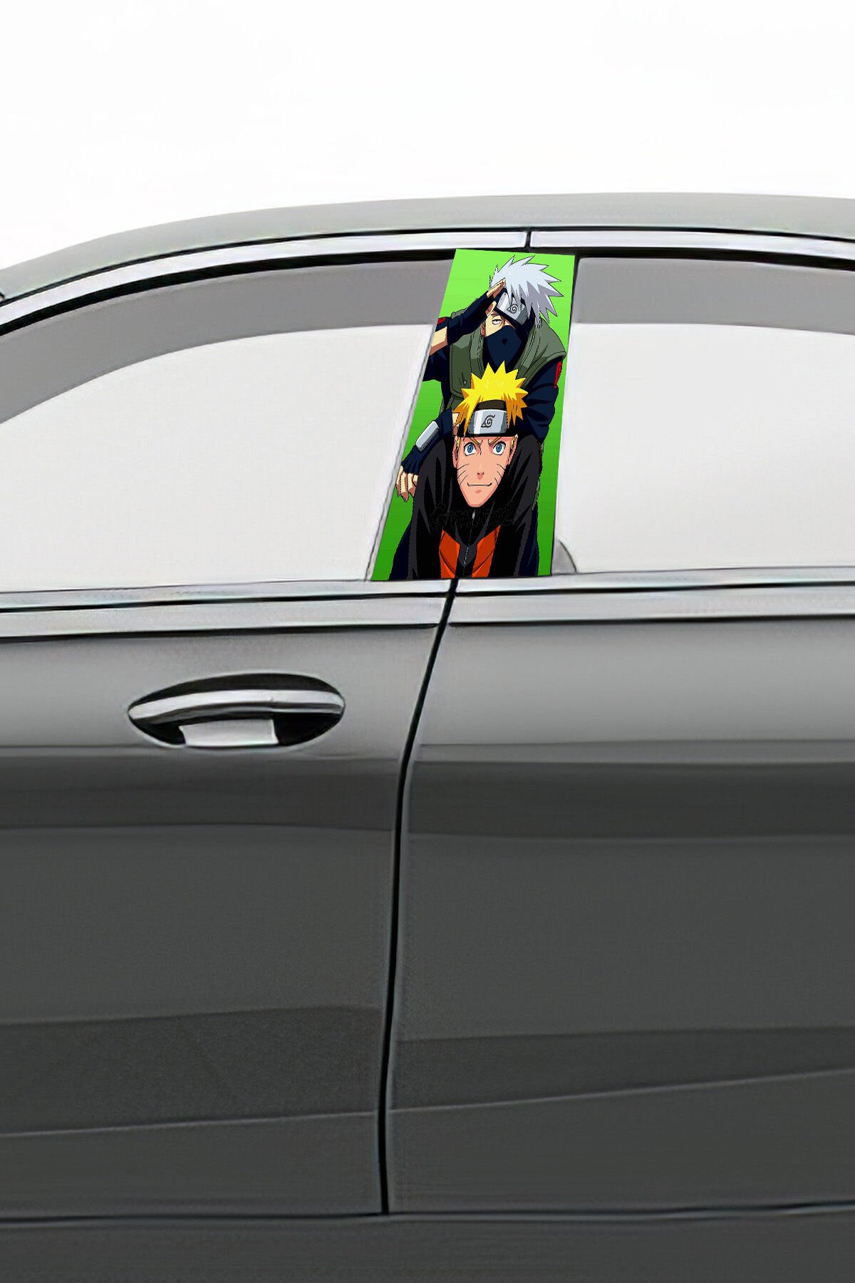 Araç Kapı Direk Kaplama Folyosu Desenli (Sağ Sol Takım) (2 Adet) - 22x50 Cm