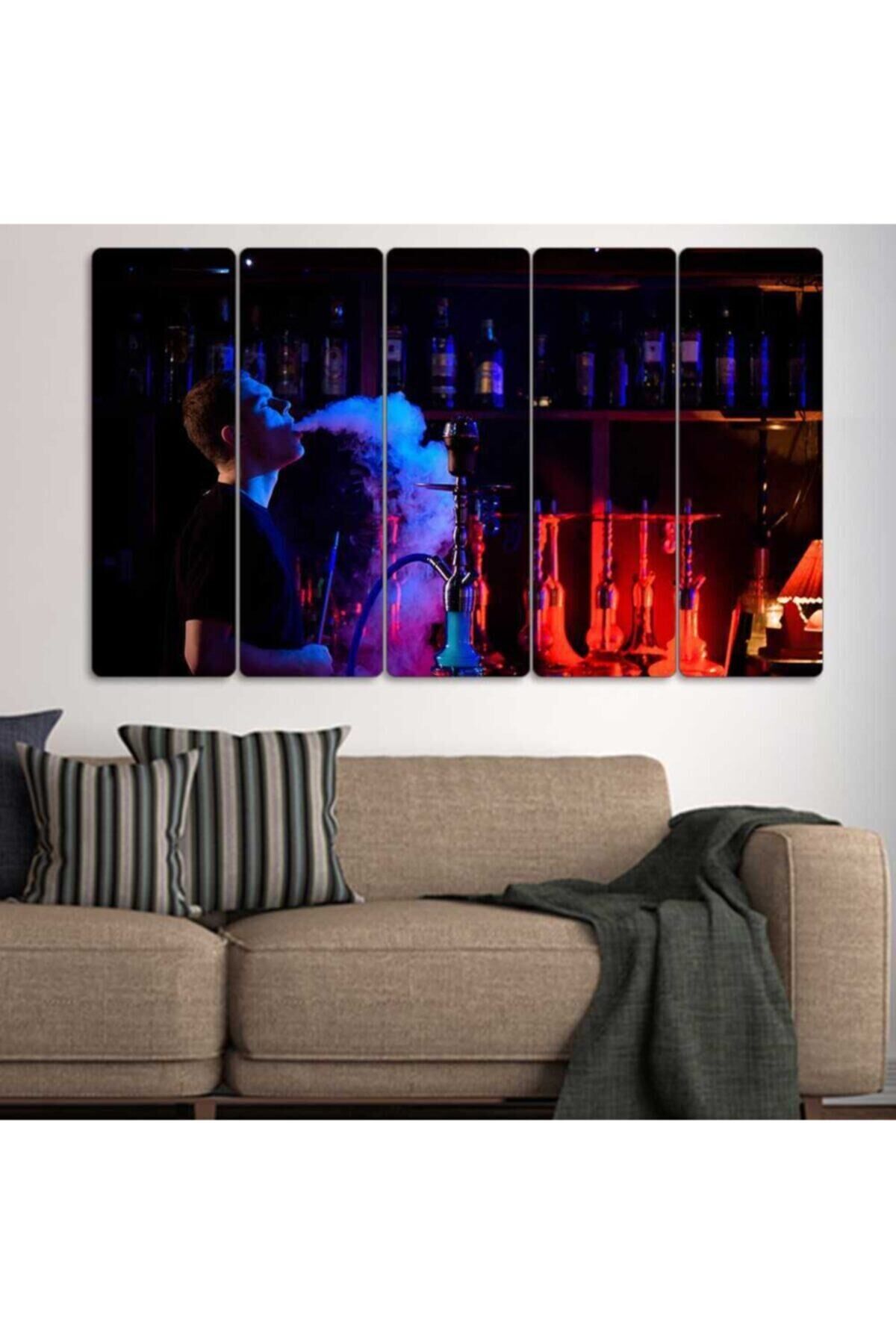 Nargile - 5 Parçalı Tablo