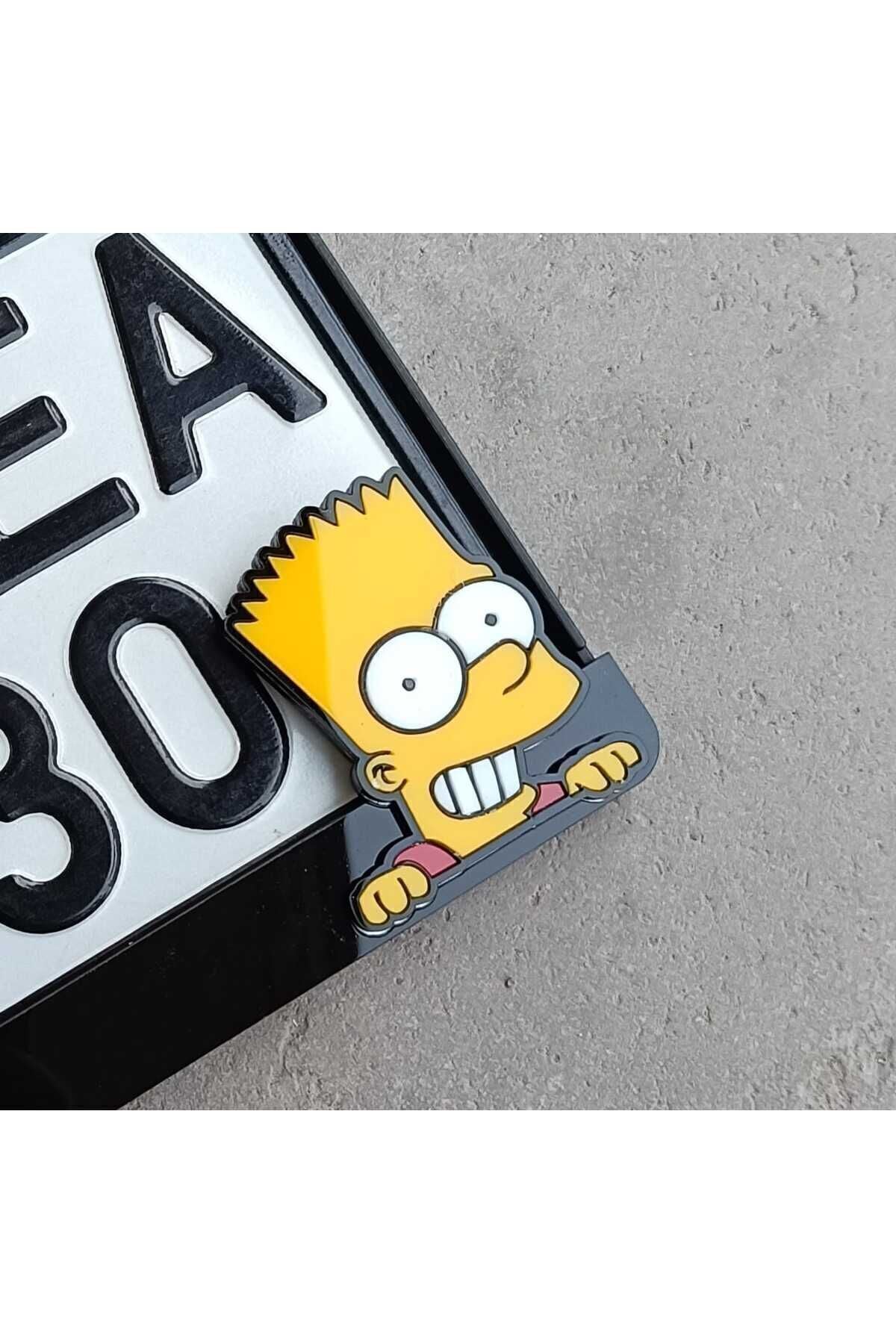 Simpson Motor Plakalık | Motorsiklet Plakalık | Lazer Kesim Plakalık | Simpsons