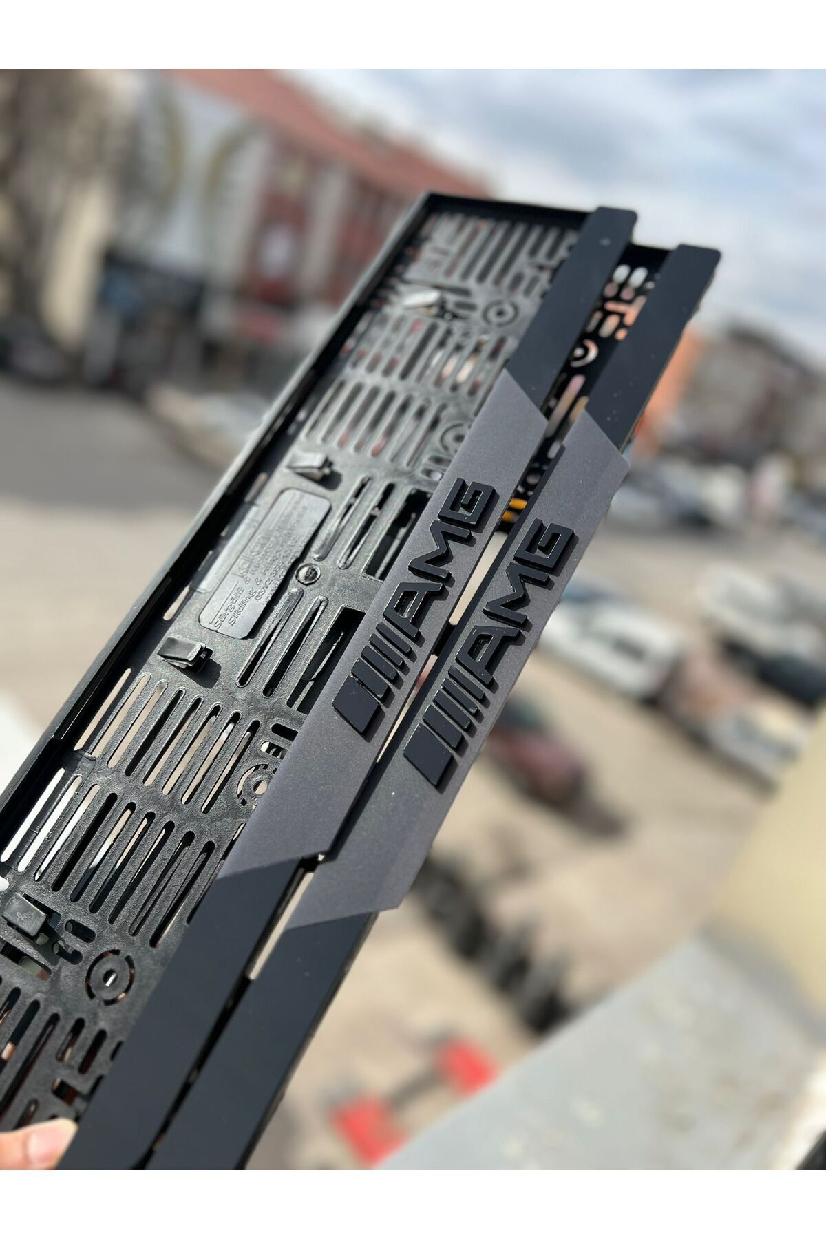 MERCEDES AMG Model Mat Pleksi Plakalık