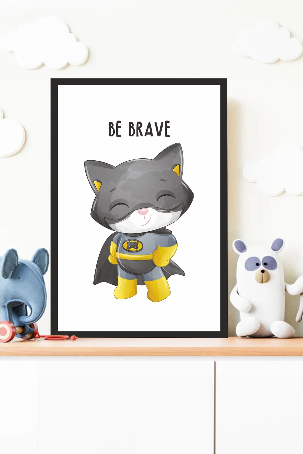 Çocuk Odası Tasarımlı Çerçeve Görünümlü Mdf Tablo