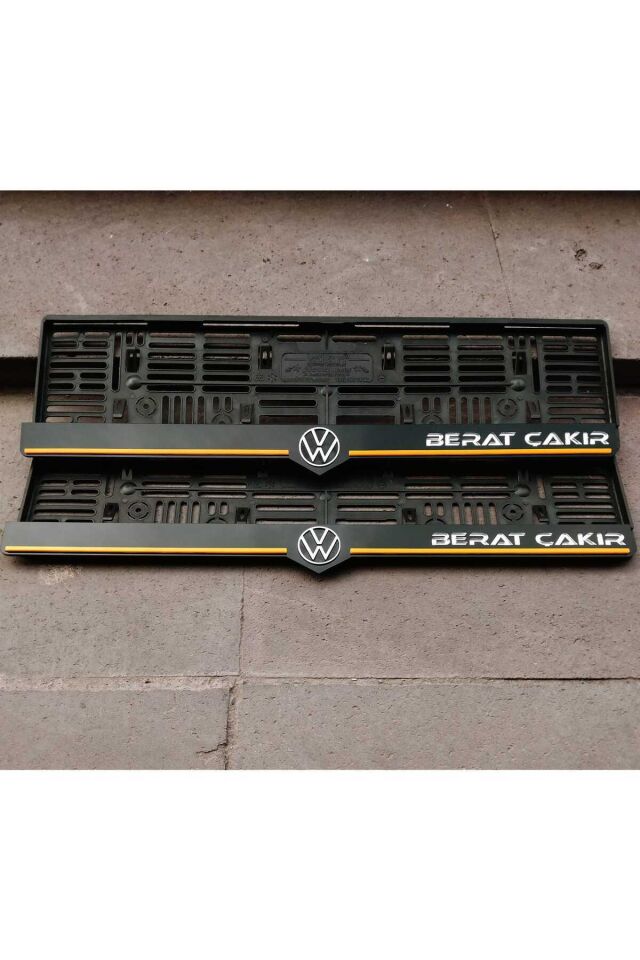 Plakalık Lazer Kesim Pleksi Özel Seri (2 Adet) Wolkswagen KİŞİYE ÖZEL PLAKALIK | İSİME ÖZEL PLAKALIK