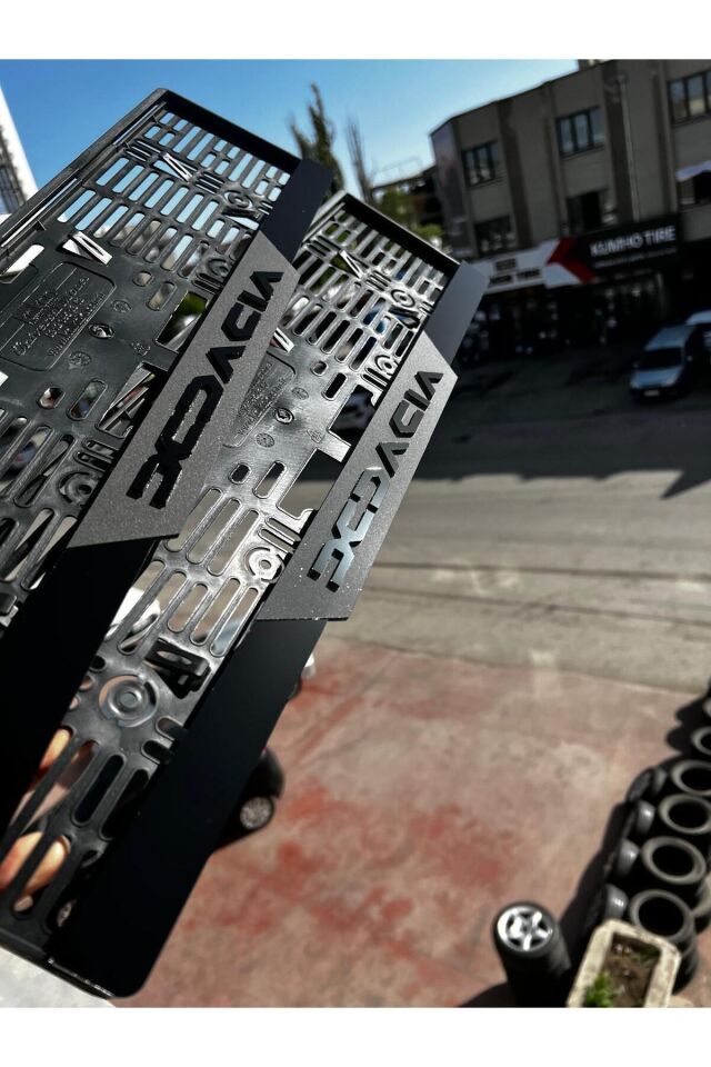 DACIA MAT Pleksi Plakalık (1TAKIM,2,ADET) Uyumlu