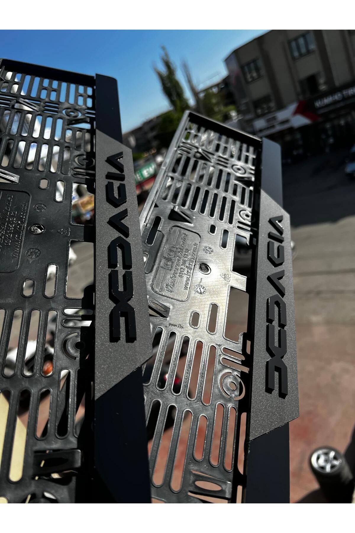 DACIA MAT Pleksi Plakalık (1TAKIM,2,ADET) Uyumlu