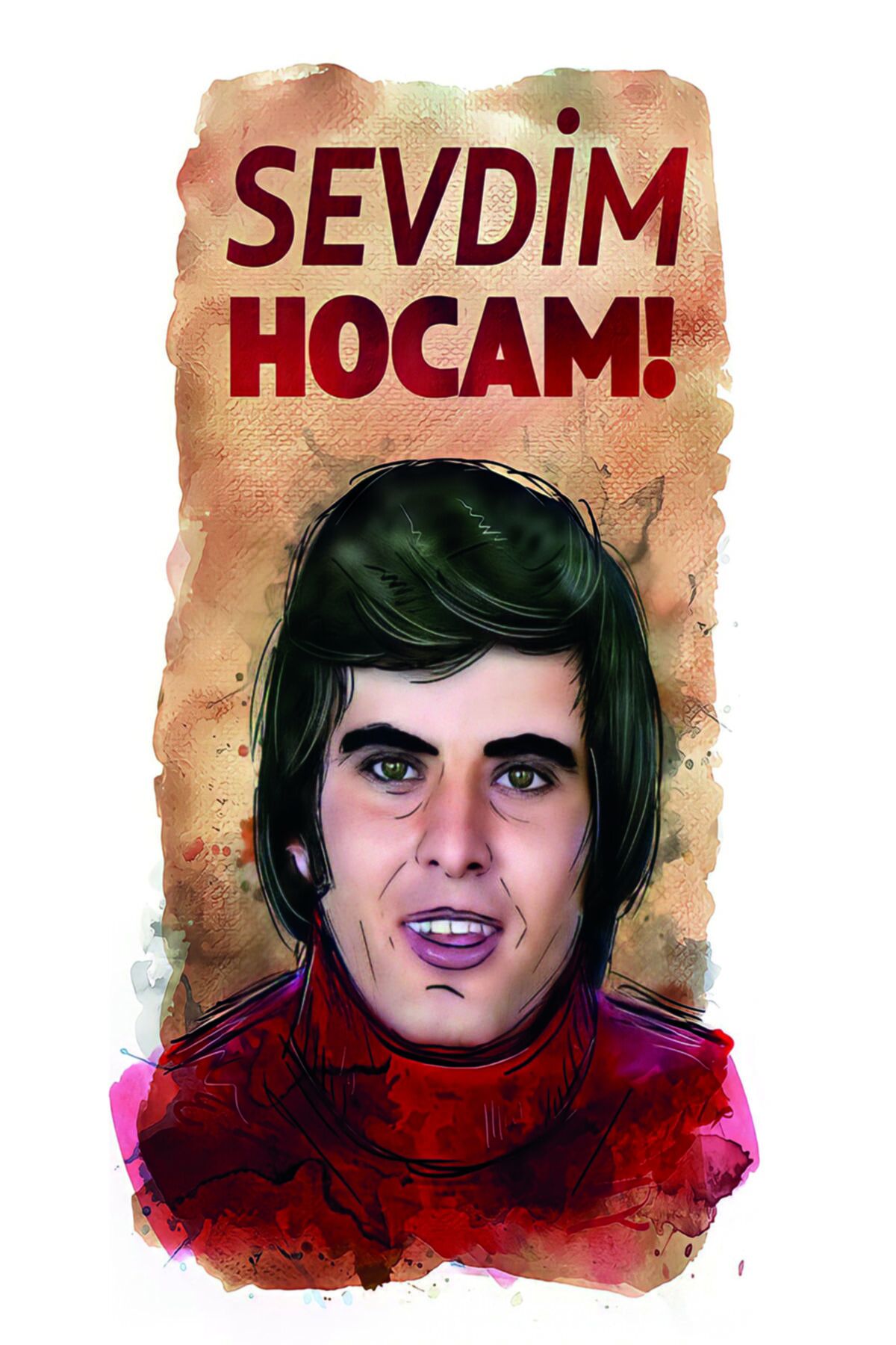 Türk Sineması Yeşilçam Özel Kolleksiyonu Tasarım Ahşap Poster