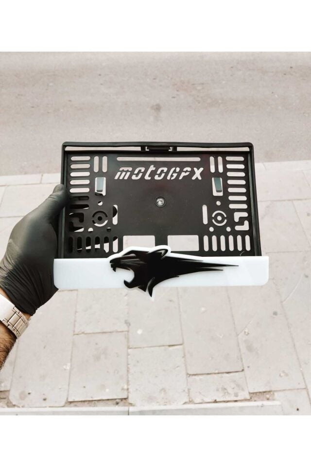 MOTORSİKLET PLAKALIK LAZER KESİM PLEKSİ