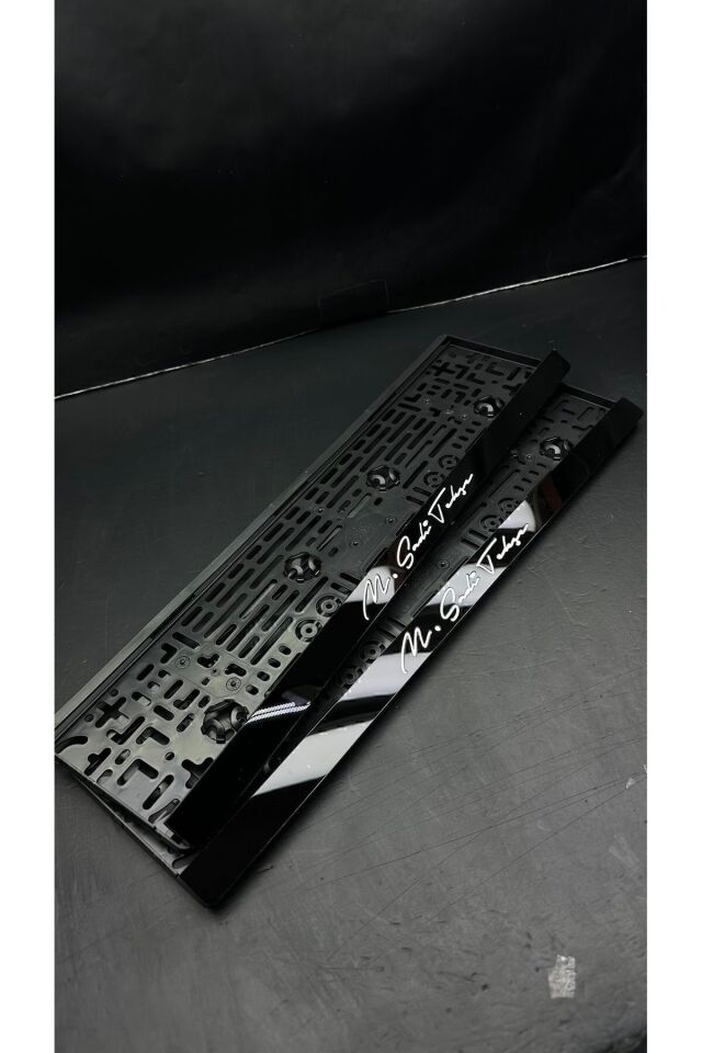 Takmatik Plakalık Imza Yazı UV BASKILI KABARTMALI BASKI PLEKSİ PLAKALIK