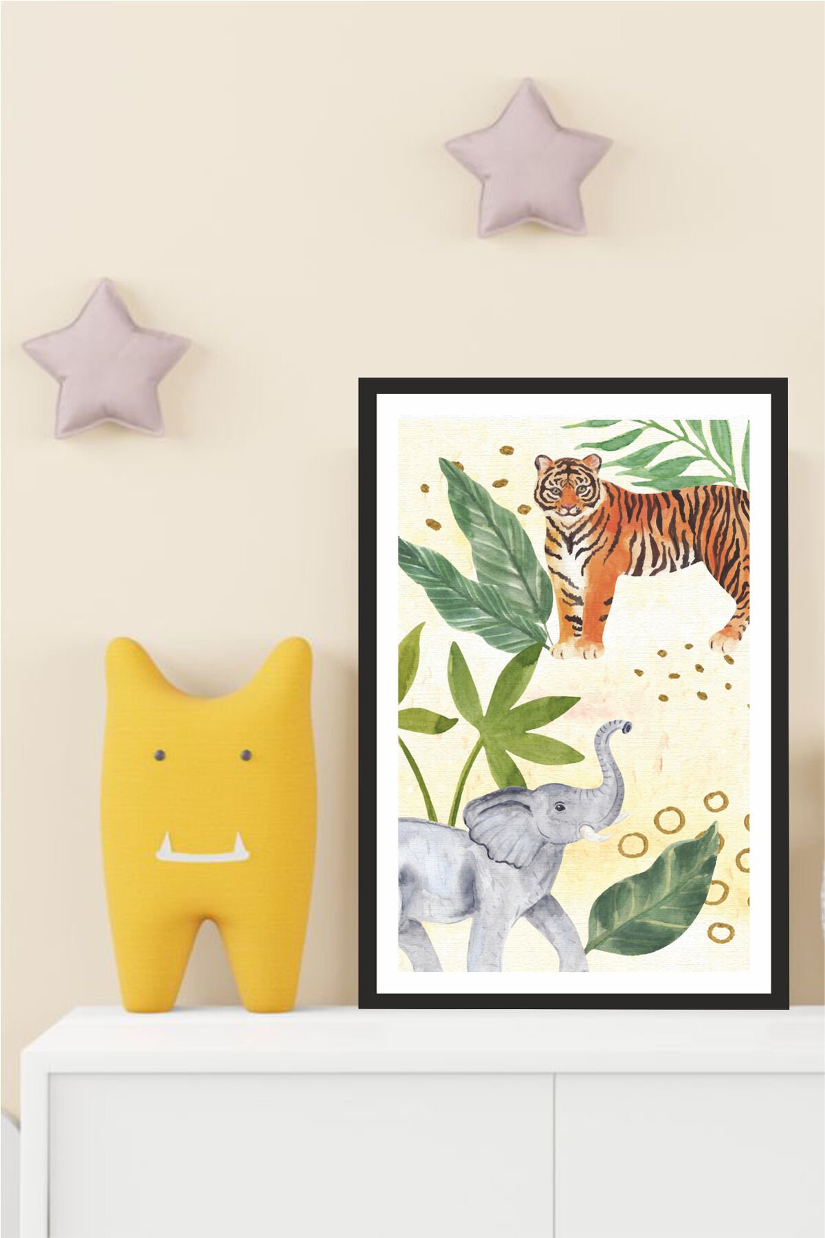 Çocuk Odası Tasarımlı Çerçeve Görünümlü Mdf Tablo