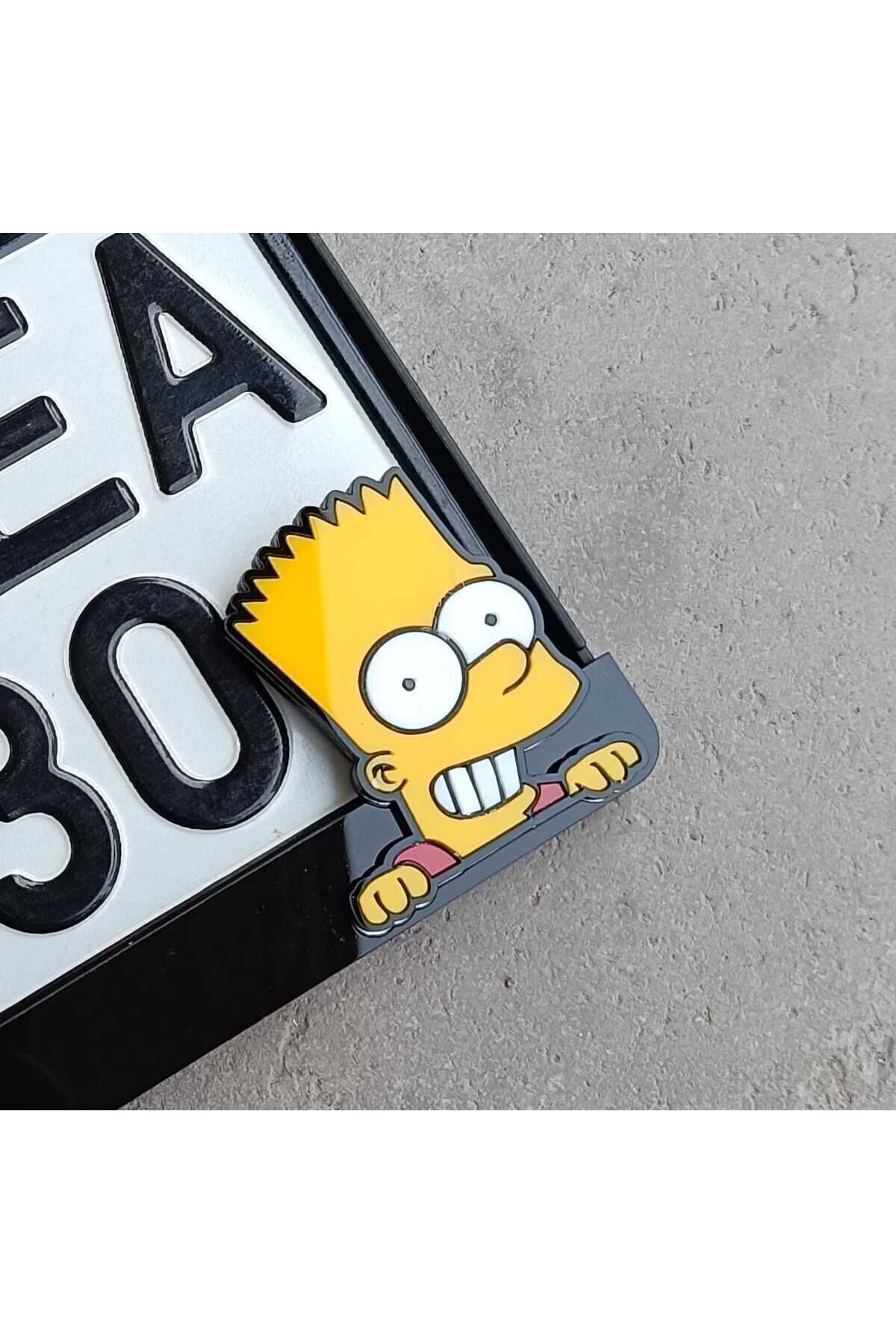 Simpson Motor Plakalık | Motorsiklet Plakalık | Lazer Kesim Plakalık | Simpsons