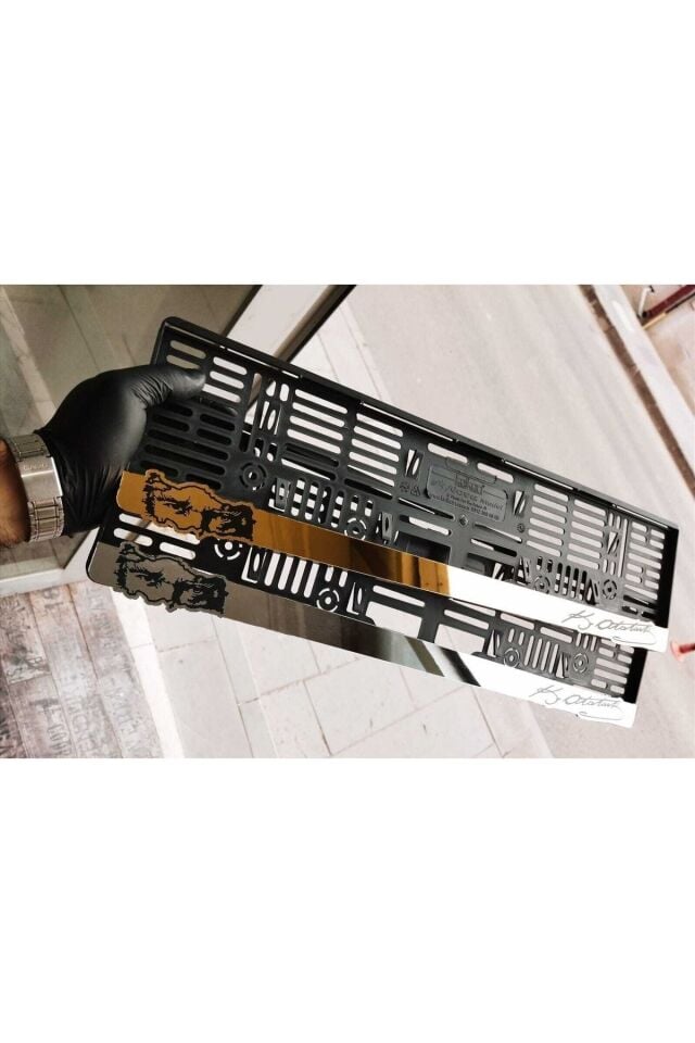 Plakalık Atatürk Göz Ve Imzalı Takmatik Lazer Kesim Aynalı Pleksi ( 2 Adet )