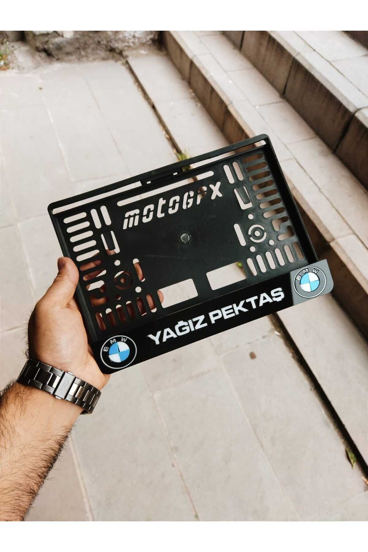 Motorsiklet Plakalık Lazer Kesim Pleksi BMW plakalık | kişiye özel plakalık Uyumlu