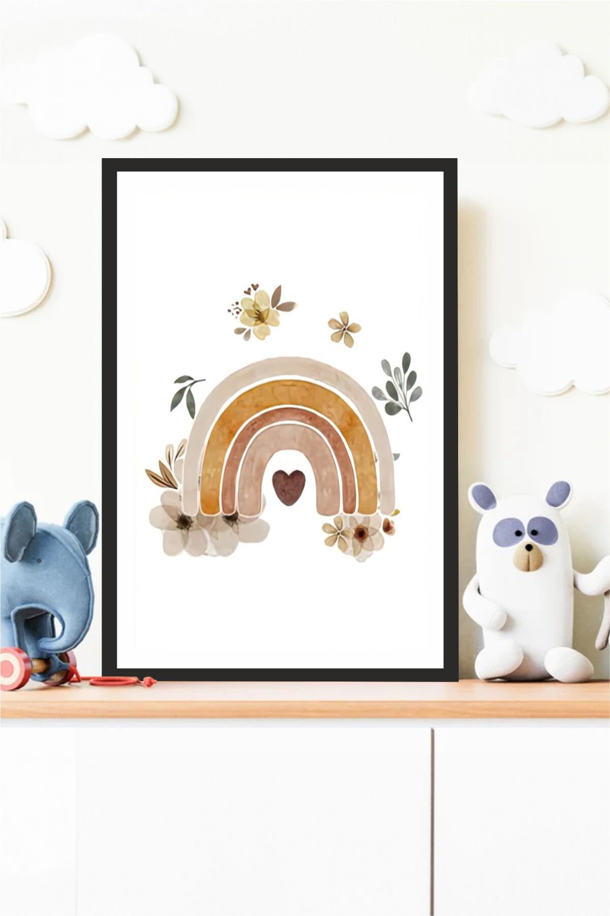 Çocuk Odası Tasarımlı Çerçeve Görünümlü Mdf Tablo