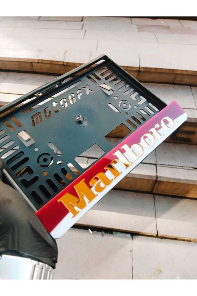 Motorsiklet Plakalık Lazer Kesim Pleksi | motor plakalık