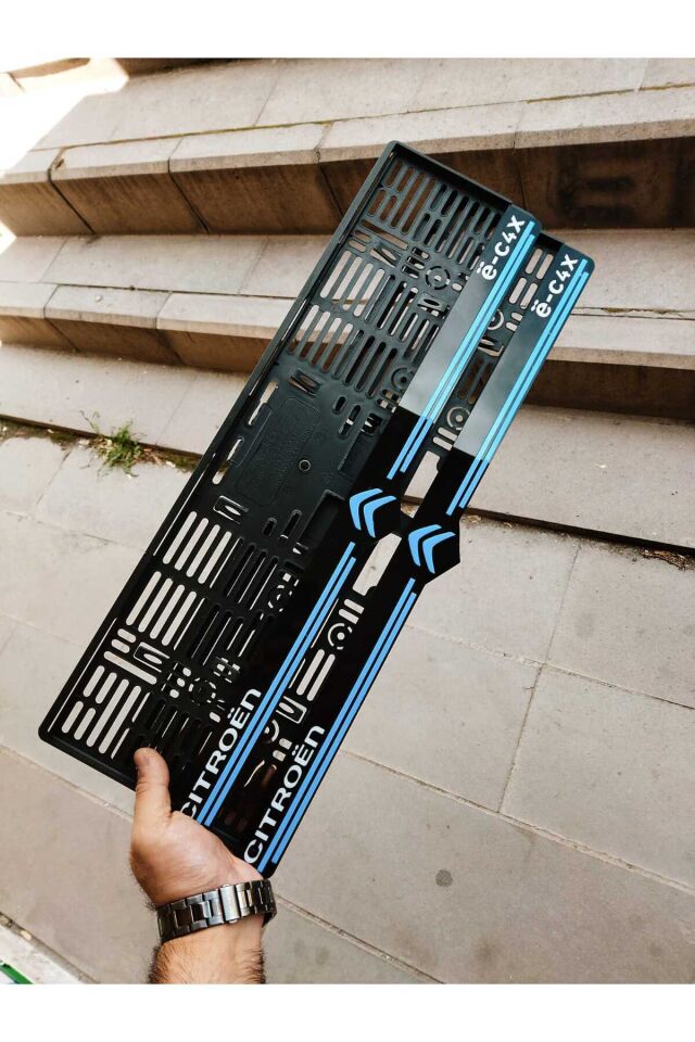 PLAKALIK CITROEN LAZER KESİM PLEKSİ LÜKS ( 2 adet) özel