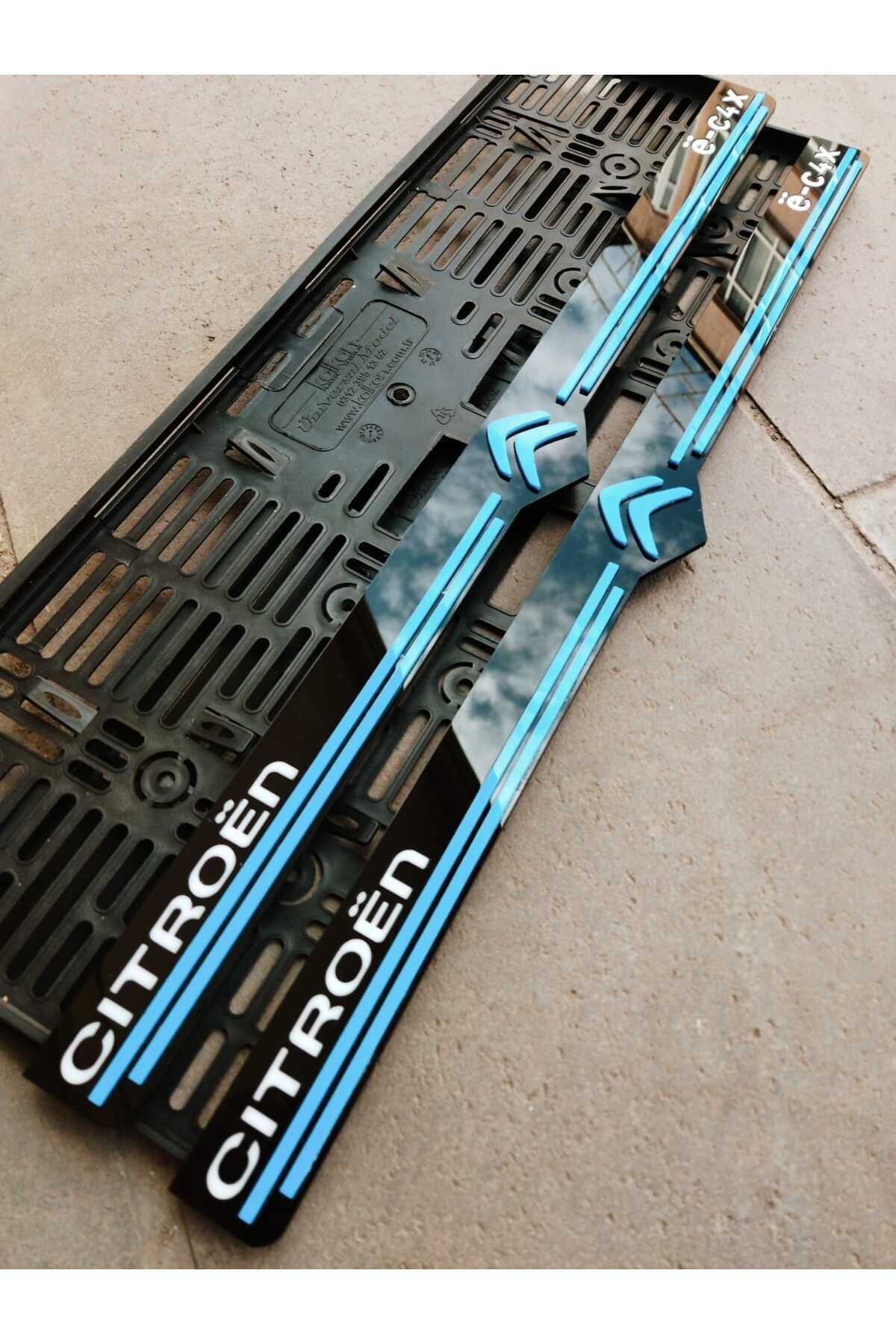 PLAKALIK CITROEN LAZER KESİM PLEKSİ LÜKS ( 2 adet) özel