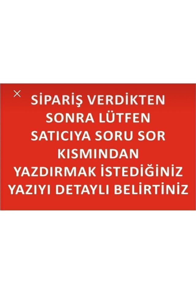 ÇİZİK DEKOR İTALİK İSİMLİ PREMİUM PLAKALIK