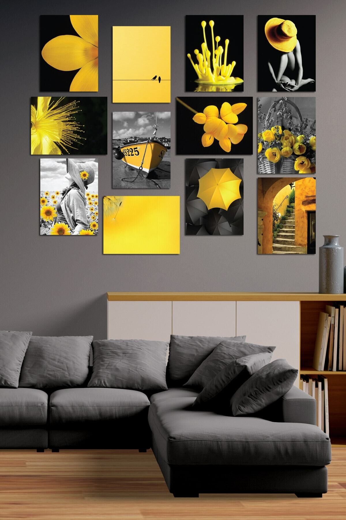 Modern Style 12 Parçalı Mdf Tablo Mck019