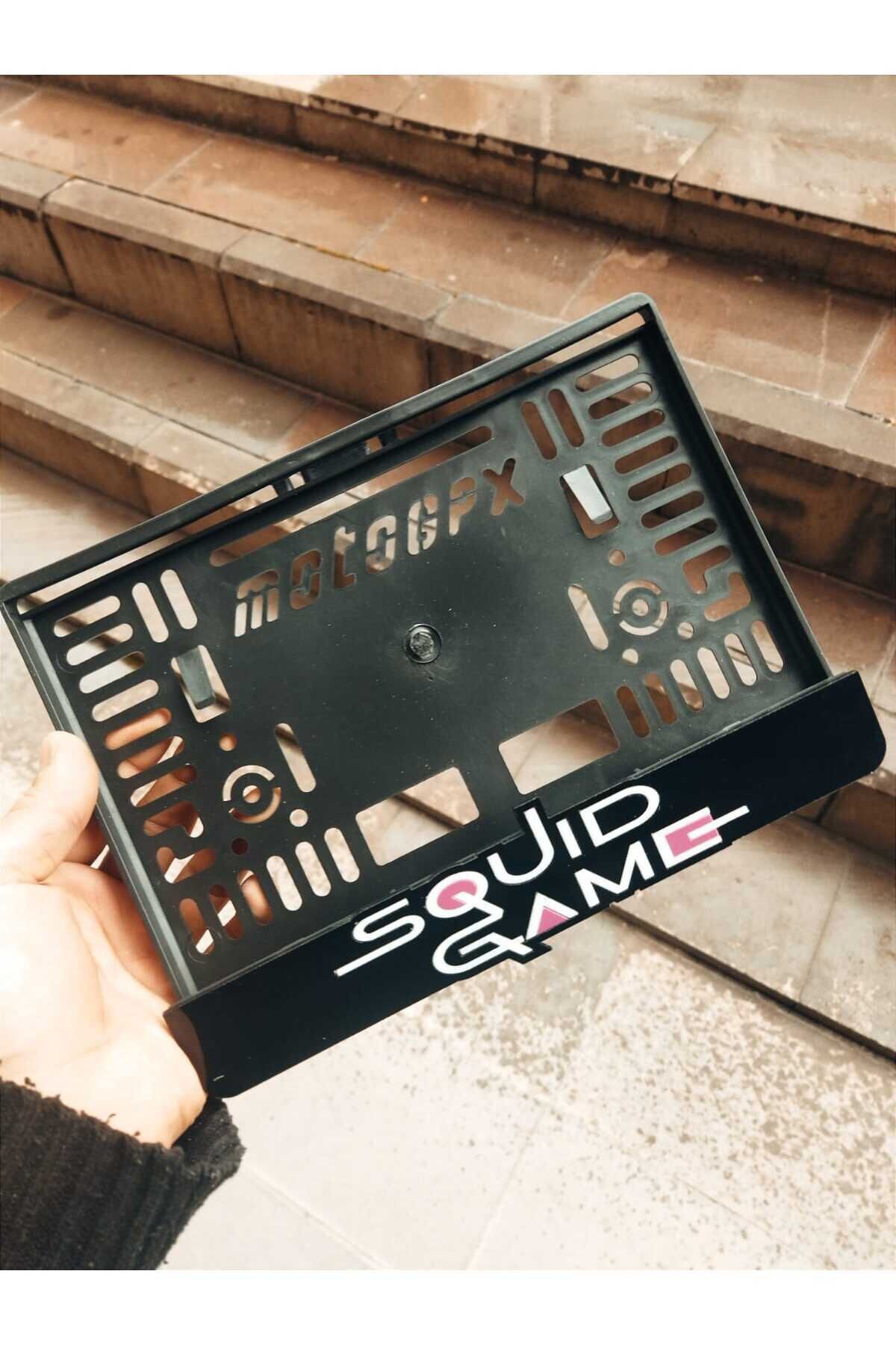 Motorsiklet Plakalık Uyumlu Lazer Kesim Pleksi Squıd Game