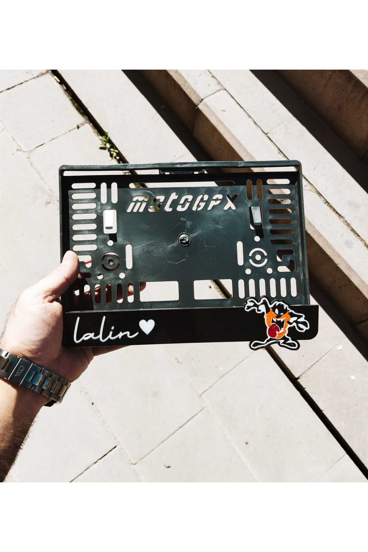 Motorsiklet Plakalık Lazer Kesim Pleksi tazmanya canavarı lmotor plakalık|kişiye özel plakalık