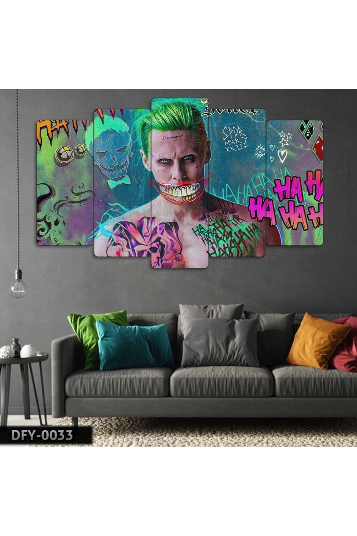Joker - 5 Parçalı Tablo