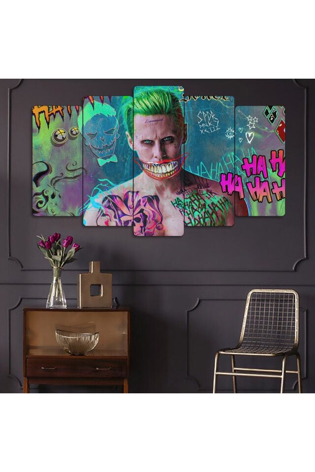 Joker - 5 Parçalı Tablo