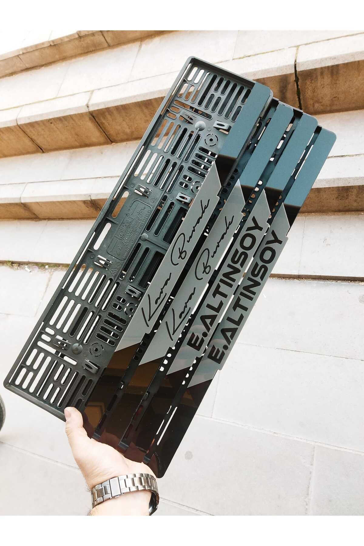 Plakalık Lazer Kesim Pleksi (2 Adet) Nardo Gri KİŞİYE ÖZEL PLAKALIK|İSİME ÖZEL PLAKALIK