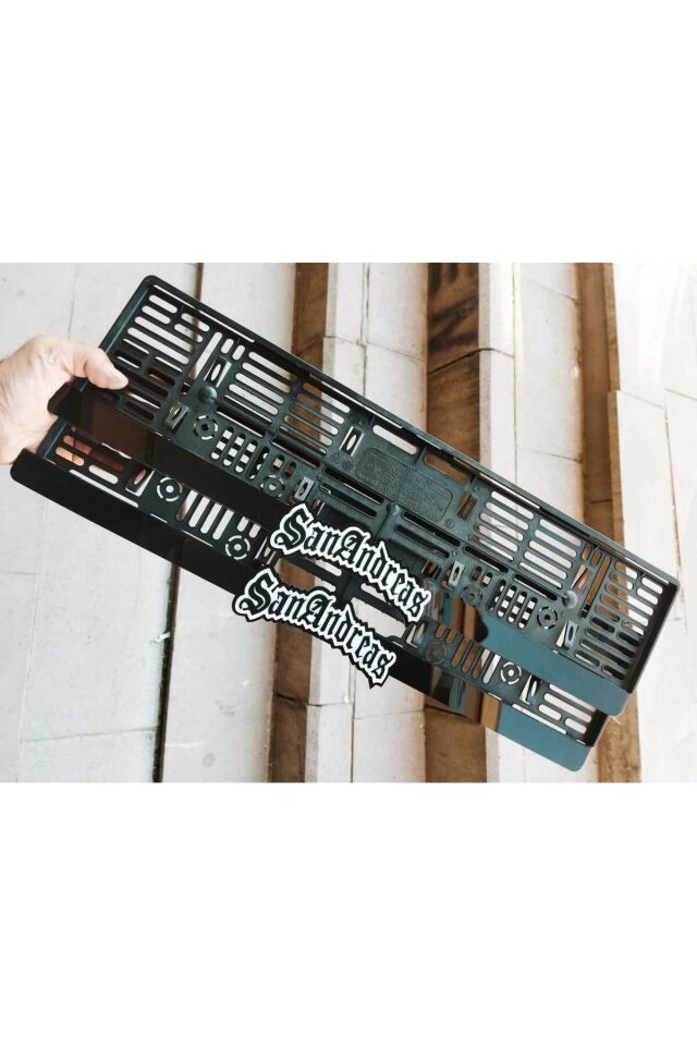 Plakalık Lazer Kesim Pleksi 3d Kabartma ( 2 Adet ) | San Andreas | Isimli | Kişiye Özel