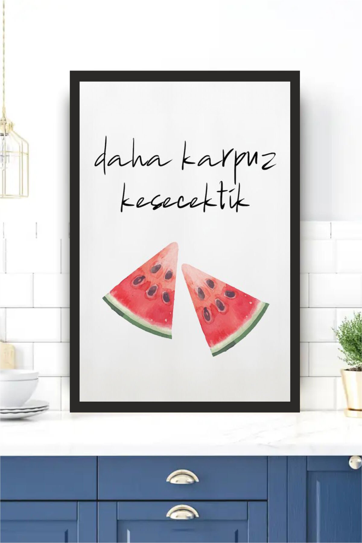 mutfak tasarımlı Çerçeve Görünümlü Mdf Tablo