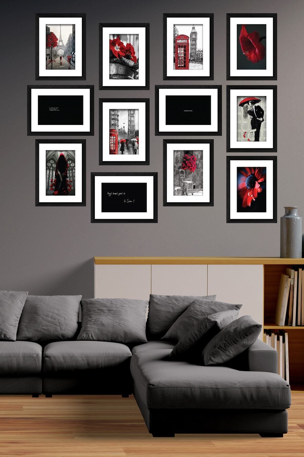 Modern Style 12 Parçalı Mdf Tablo Mck016