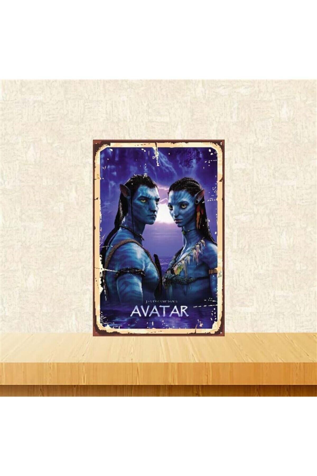 Avatar 20-30 cm Retro Ahşap Poster