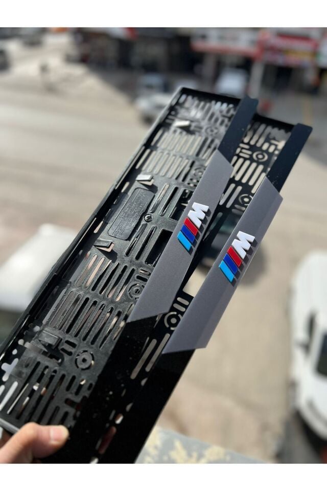 BMW M Logolu Mat Pleksi Plakalık