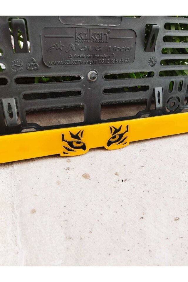 Plakalık Kaplan Gözü Takmatik Pleksi Lazer Kesim (2 Adet) Uyumlu