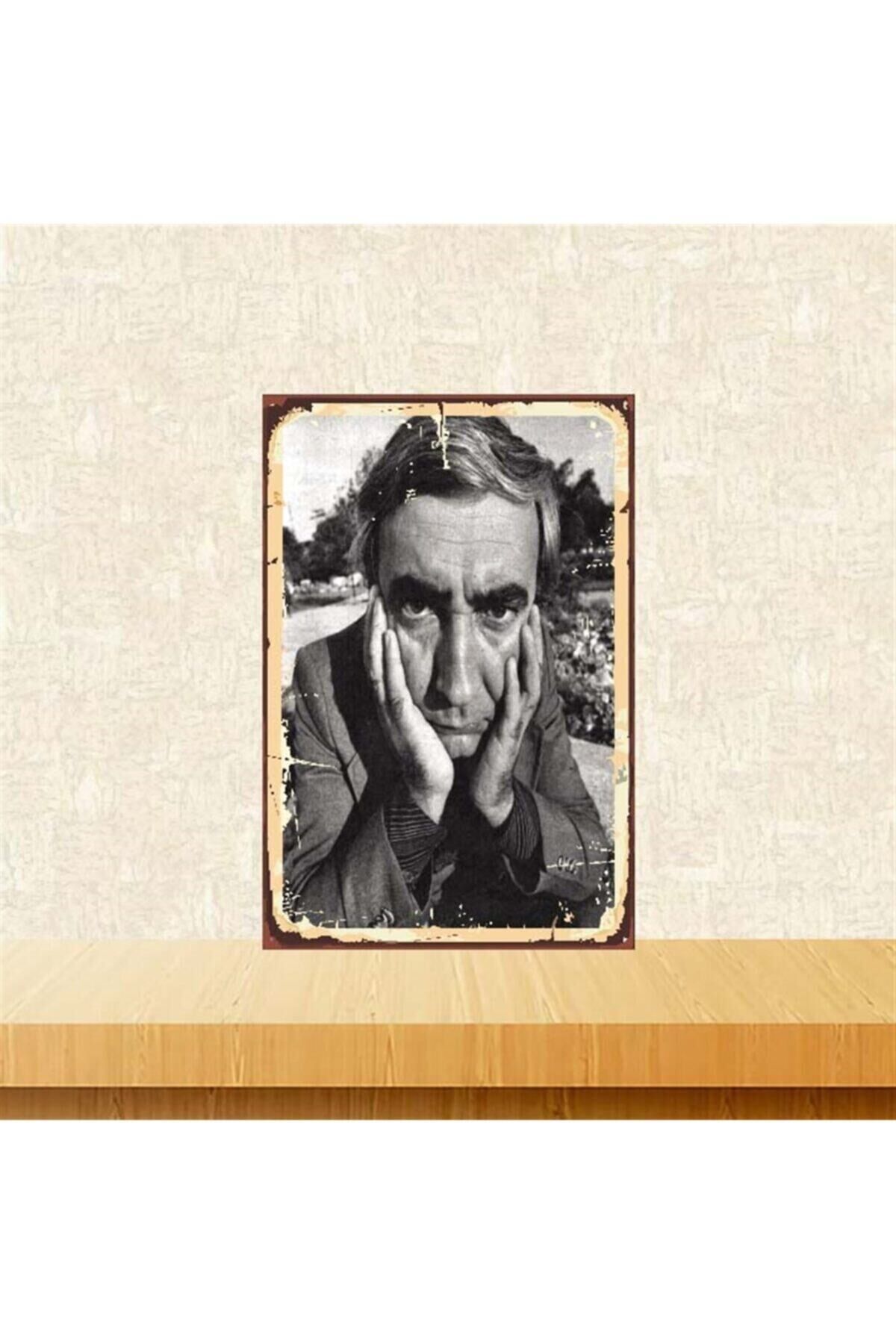 Şener Şen Tasarımlı Retro Ahşap Poster