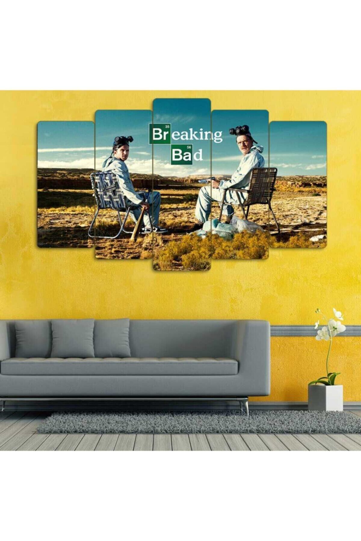 Breaking Bad - 5 Parçalı Tablo