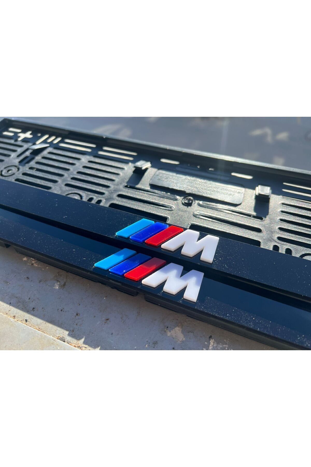 Bmw ///m Logolu Pleksi Plakalık