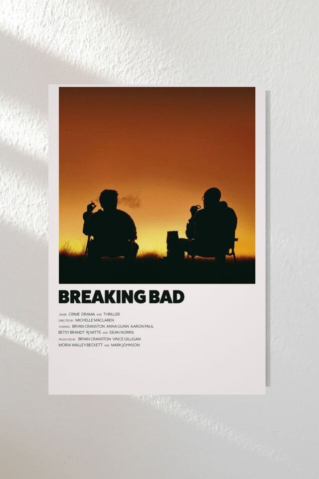 ''Breaking Bad'' Ahşap Poster Üçlü Set 20*30 cm