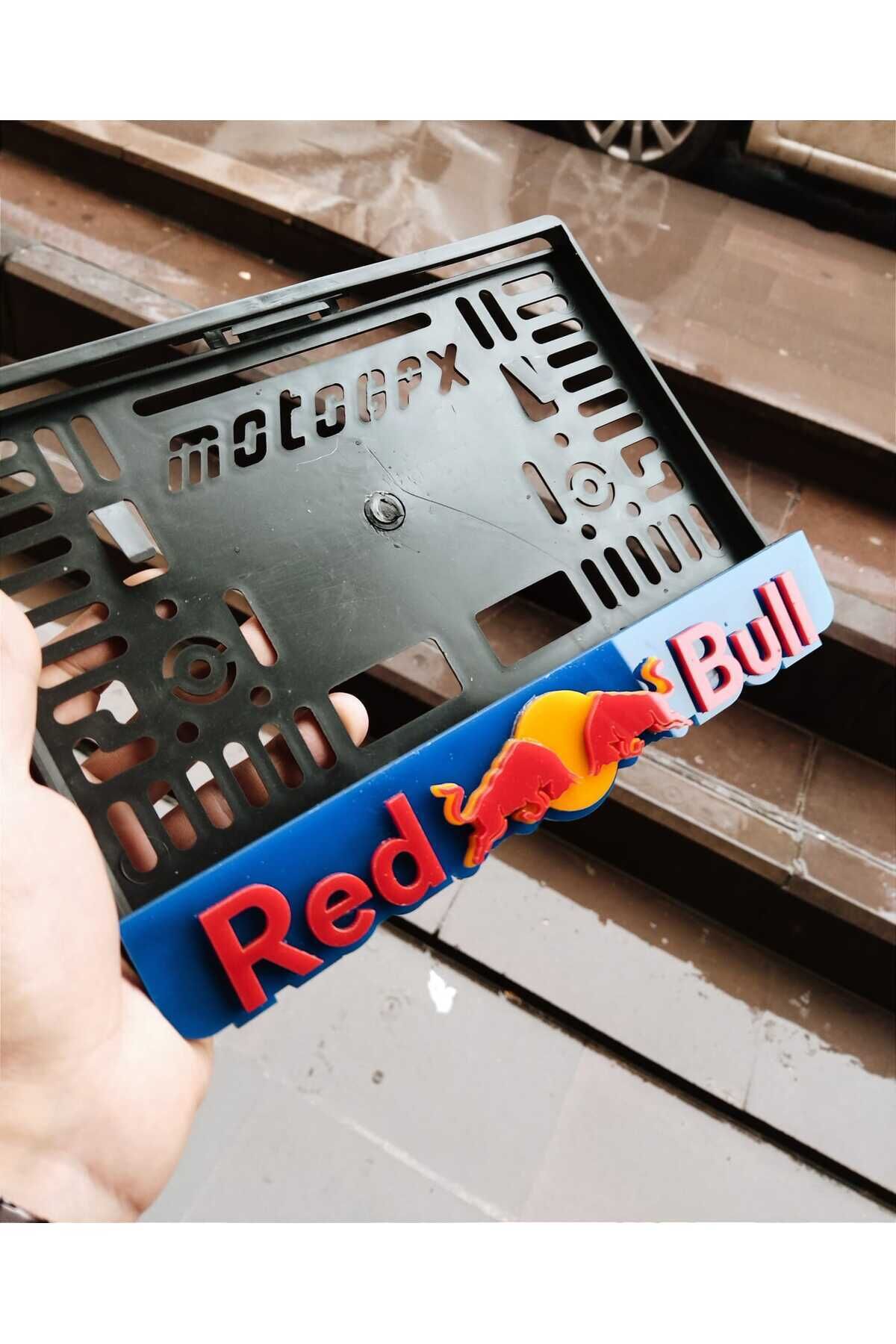 Motor Plakalık Red Bull Takmatik Pleksi 3d Kabartma Lazer Kesim Uyumlu