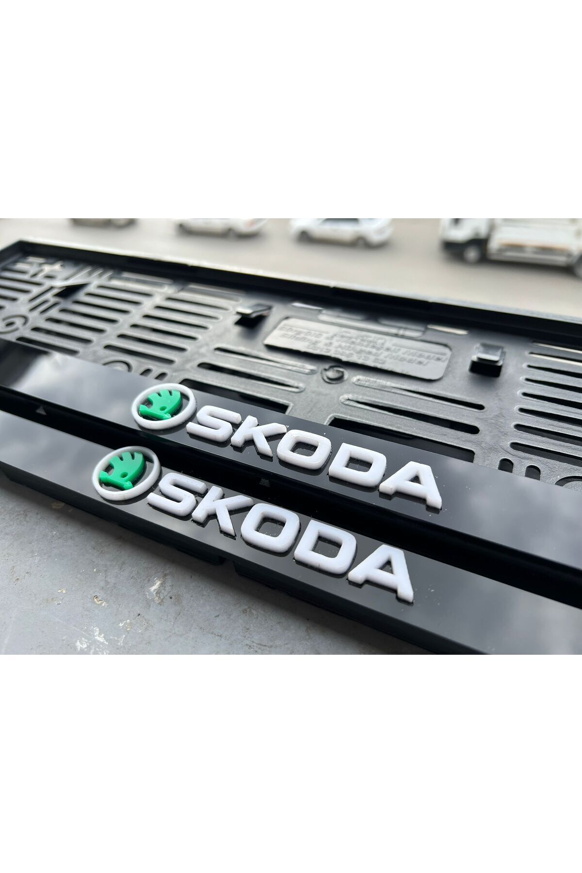 SKODA MODEL Uyumlu Pleksi Plakalık