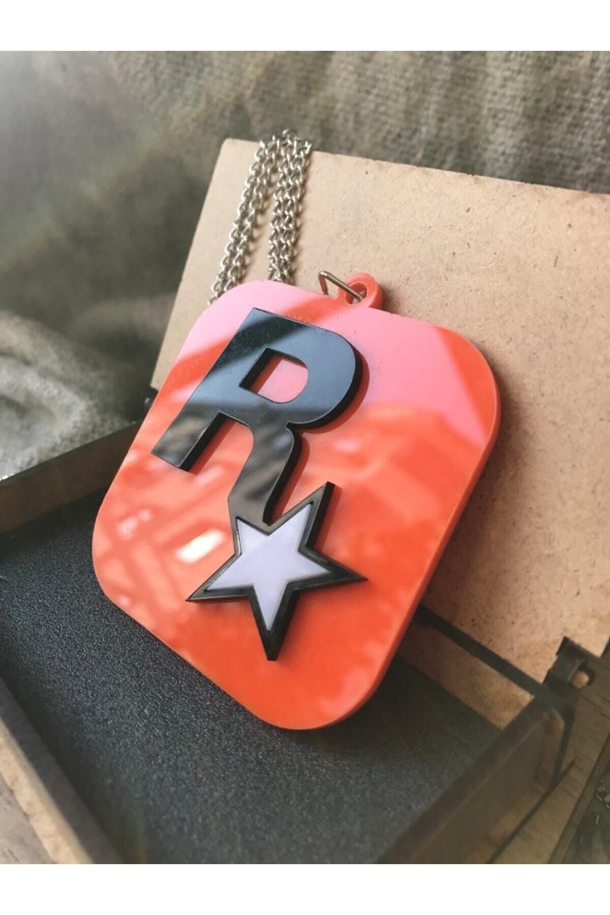 Pleksi Rockstar Dikiz Ayna Süsü Aksesuar