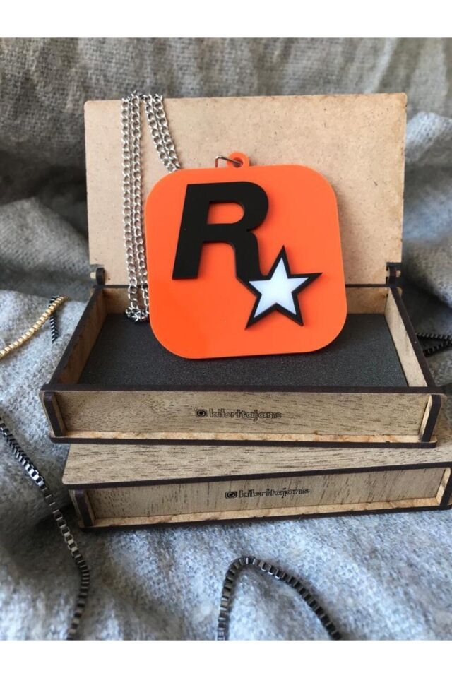 Pleksi Rockstar Dikiz Ayna Süsü Aksesuar